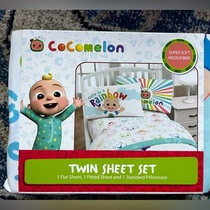 Cocomelon Twin Bed Sheets